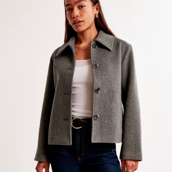 Brown Women's Short Wool Jacket Top Womens Short Coat Shop
